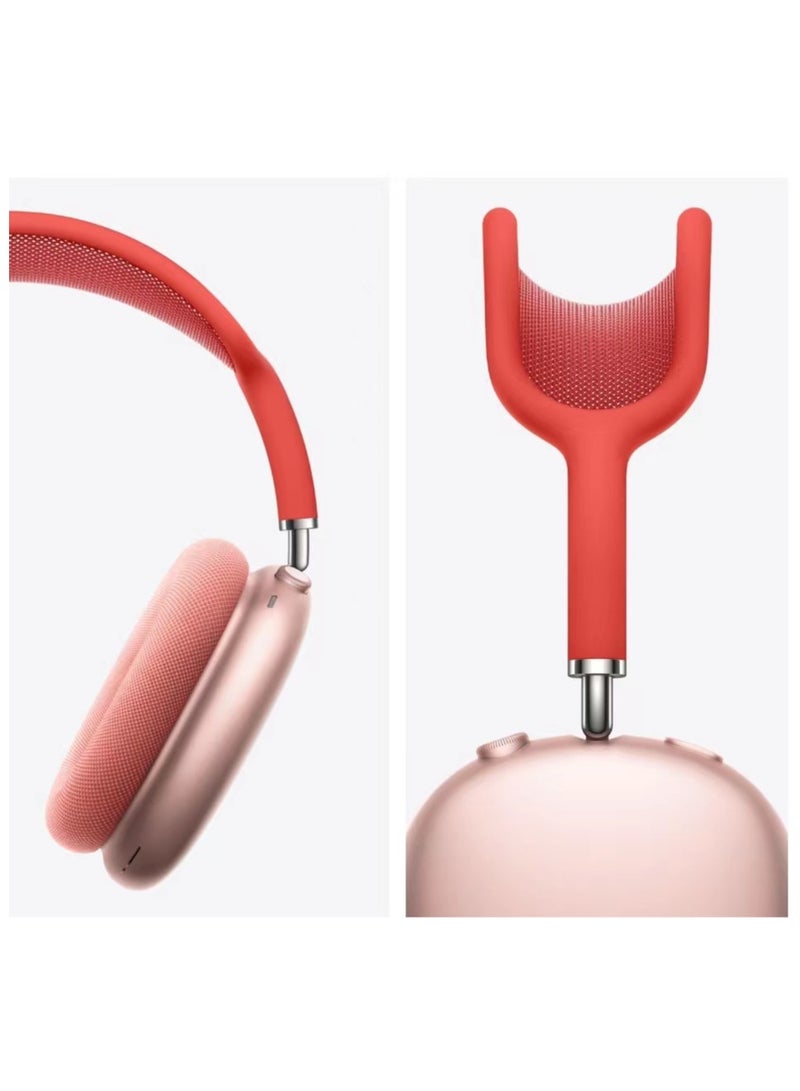 Classic Headset AP Max Over-Ear Wireless Bluetooth Headphones Active Noise Cancellation Pink