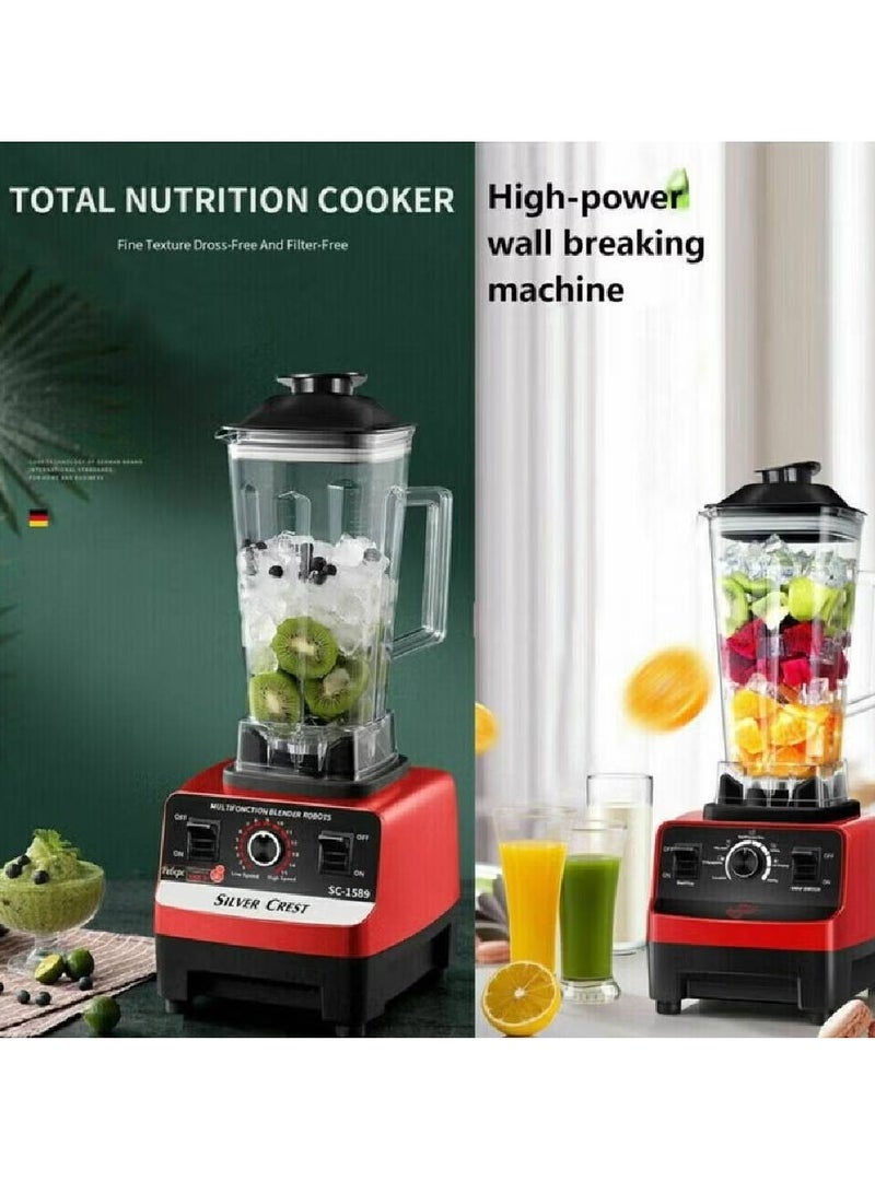 2.5L 4500W BPA Free Heavy Duty Blender Mixer Electric High Speed Juicer Food Processor Ice 2.5L 4500W BPA Free Heavy Duty Blender Mixer Electric High Speed Juicer Food Processor Ice Smoothies Crusher