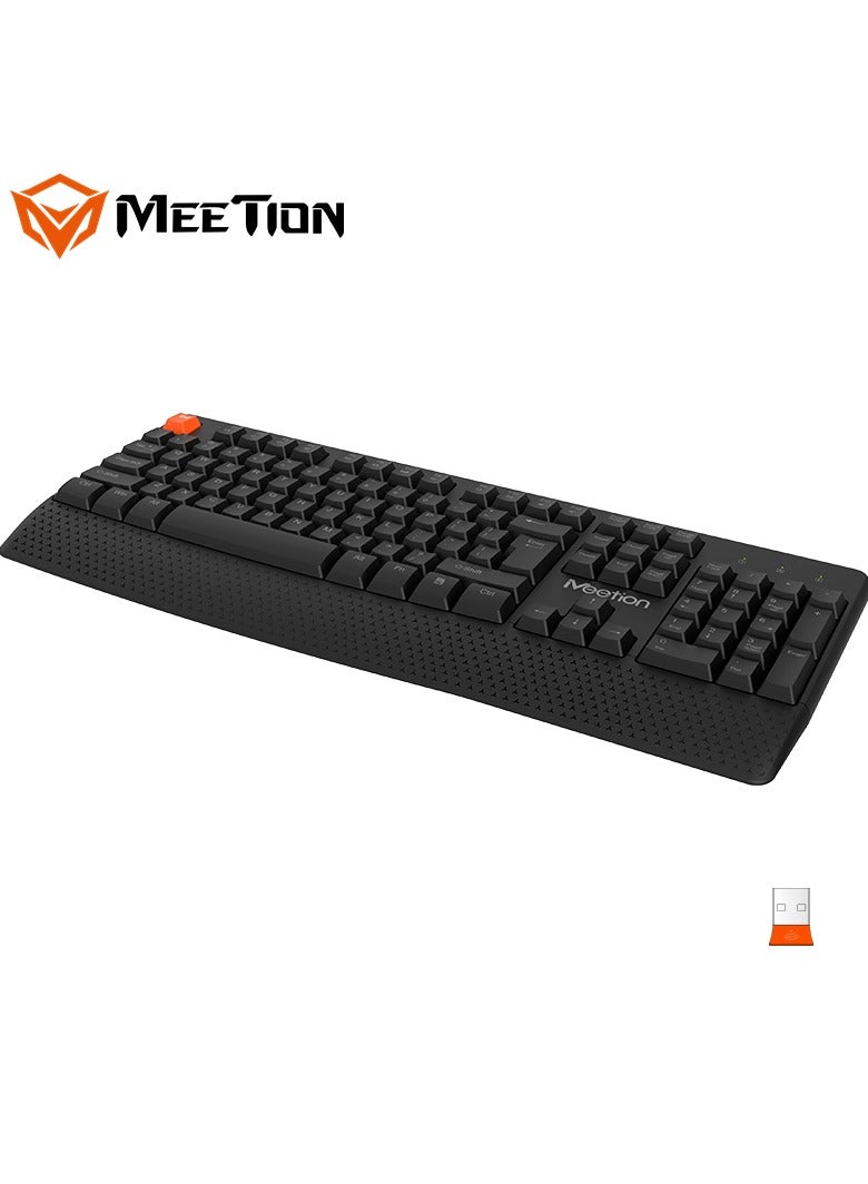 Meetion Wireless Ergonomic Keyboard Mouse Combo C4130 Adjustable stand Precision Control Ergonomic Design