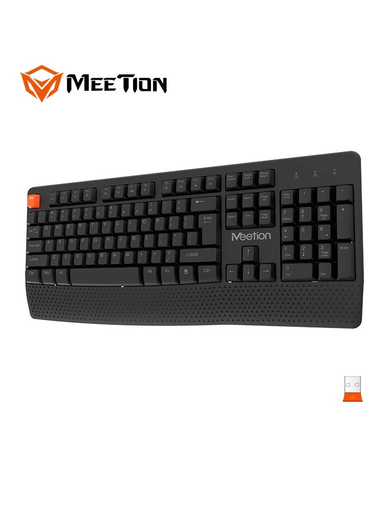 Meetion Wireless Ergonomic Keyboard Mouse Combo C4130 Adjustable stand Precision Control Ergonomic Design