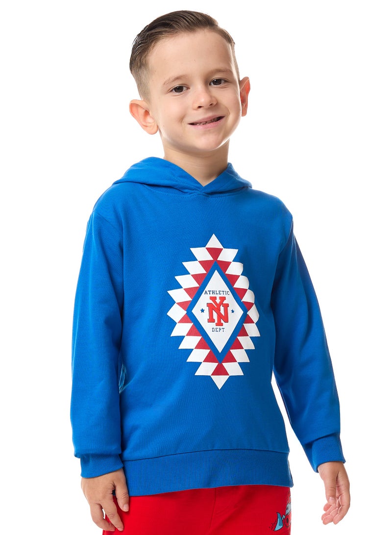 Boys' Hoodie (2 - 8yrs) Royal Blue