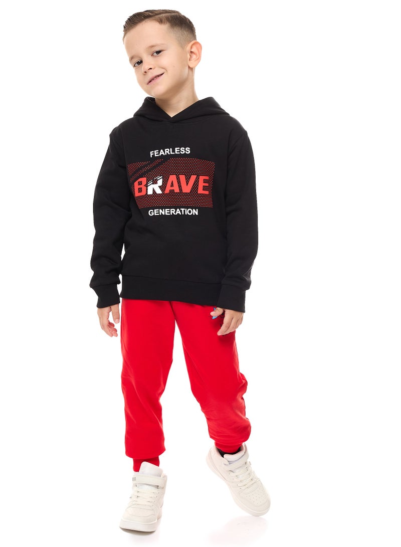 Boys' Hoodie (2 - 8yrs) Black