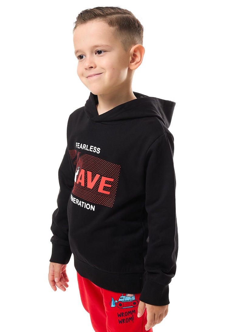 Boys' Hoodie (2 - 8yrs) Black