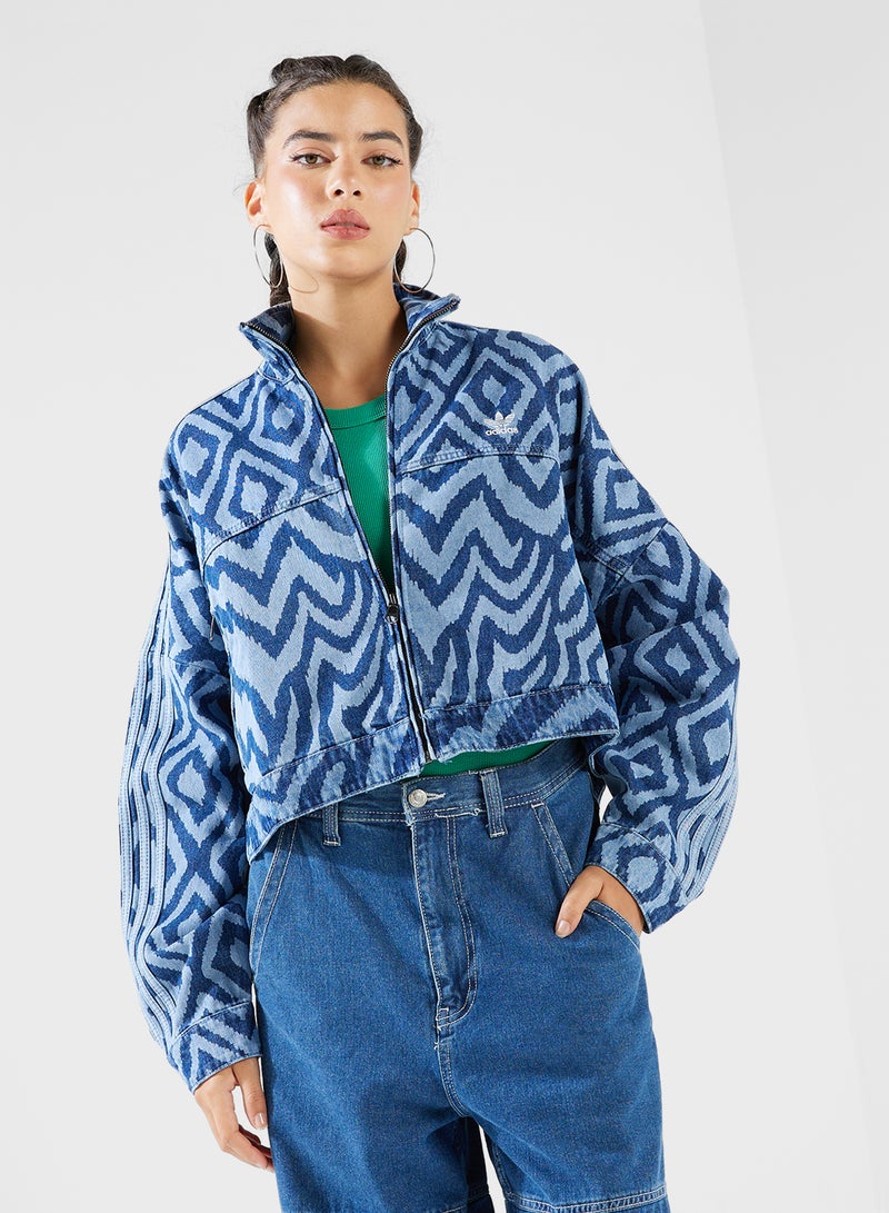 Farm Denim Tracktop Jacket