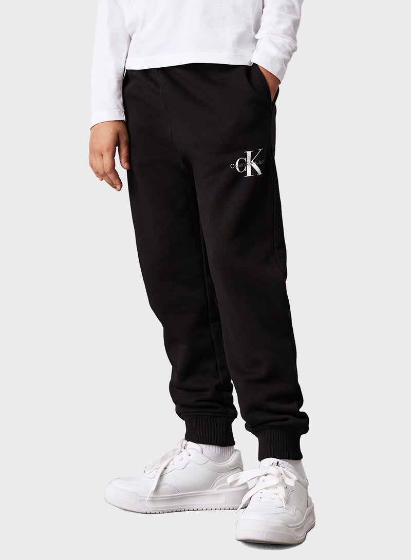 MONOGRAM LOGO SWEATPANTS