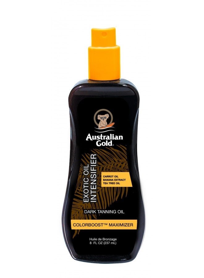 Australian Gold Dark Tanning Exotic Oil, Carrot Extract Formula, 8 Fl Oz (Pack Of 1) (Packaging May Vary)