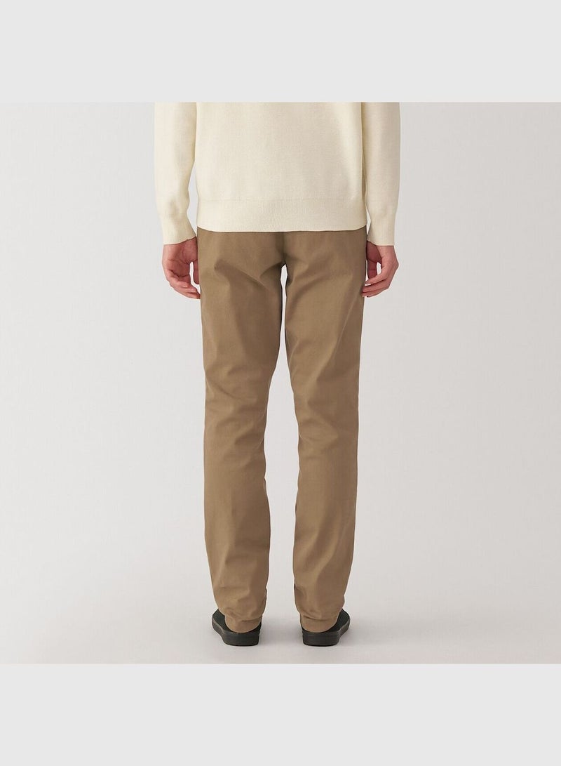 Warm Brushed Chino Slim Pants