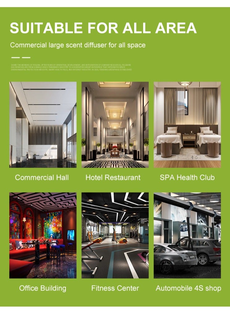 F200 Villa, Hotel, Living Room Air Perfuming Device, Can Be Connected To Bluetooth And Wifi Intelligent Operation, Can Be Remotely Operated