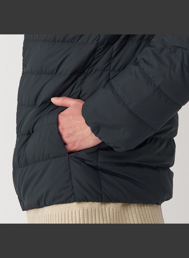 Light Weight Pocketable Collarless Down Jacket