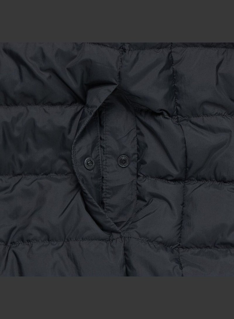 Light Weight Pocketable Collarless Down Jacket