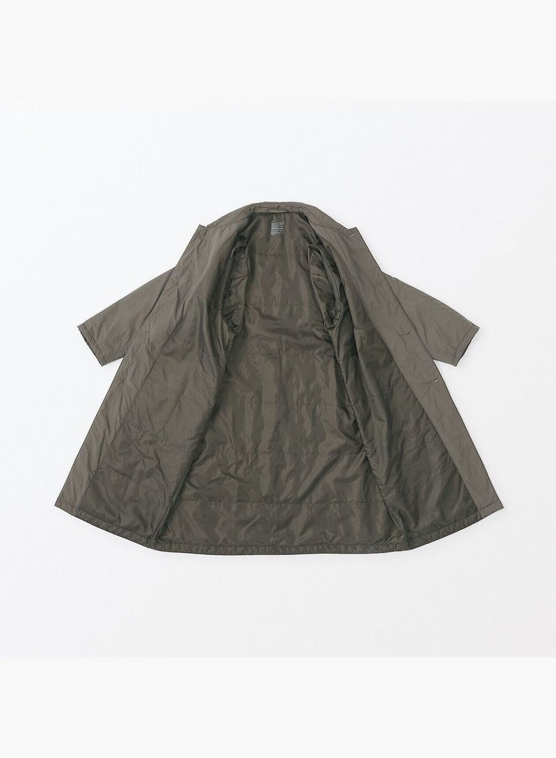 Washable Padded Stand Fall Collar Coat