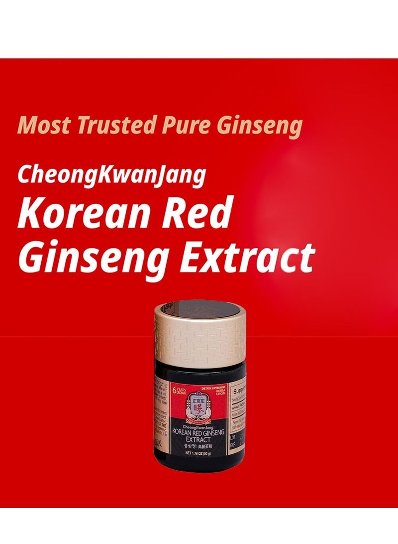 Korean Red Ginseng Extract Supplement 50 grams
