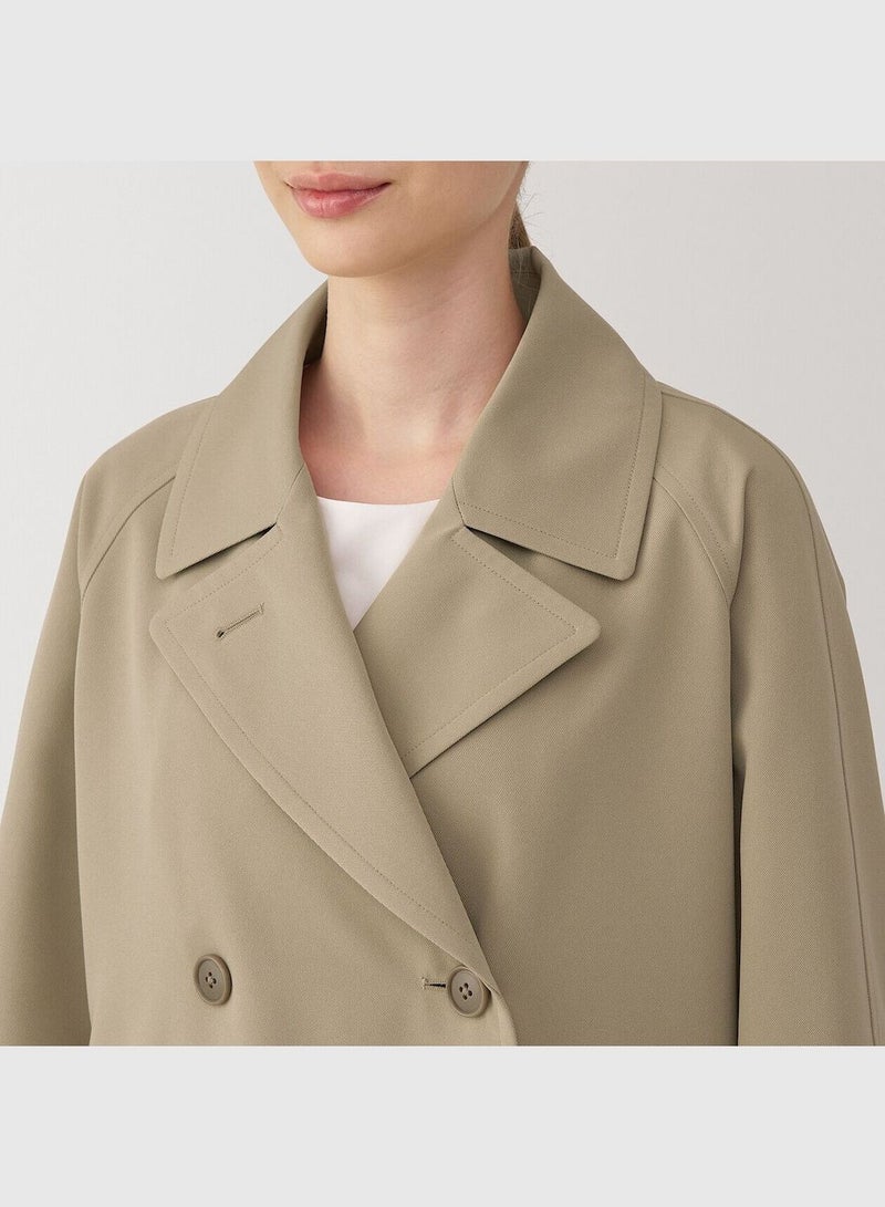 Water Repellent Trench Coat