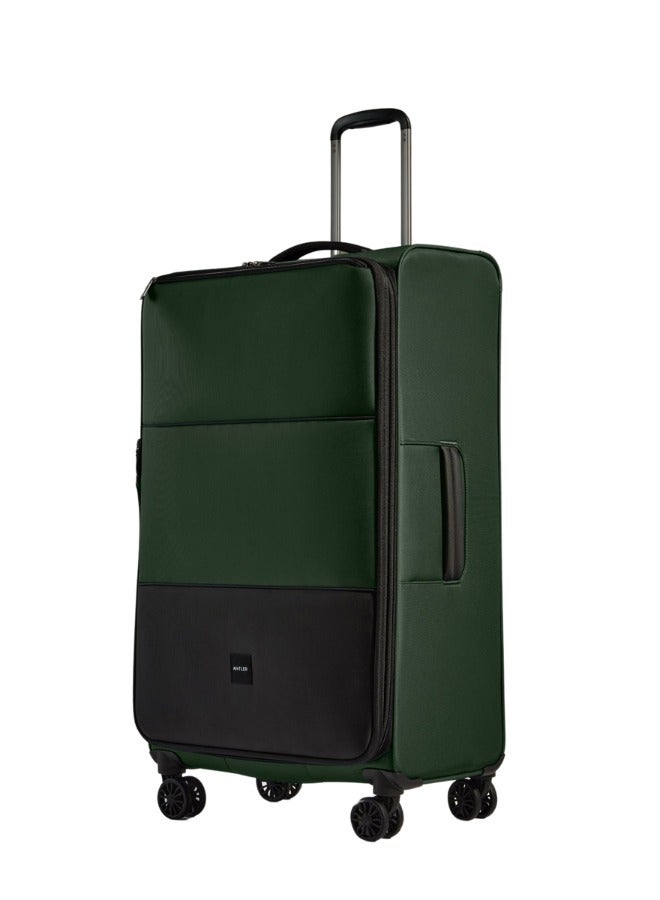 ANTLER Softside Luggage Lighweight Material, Expandable Suitcase For Travel With TSA Approved Lock, Double Zipper