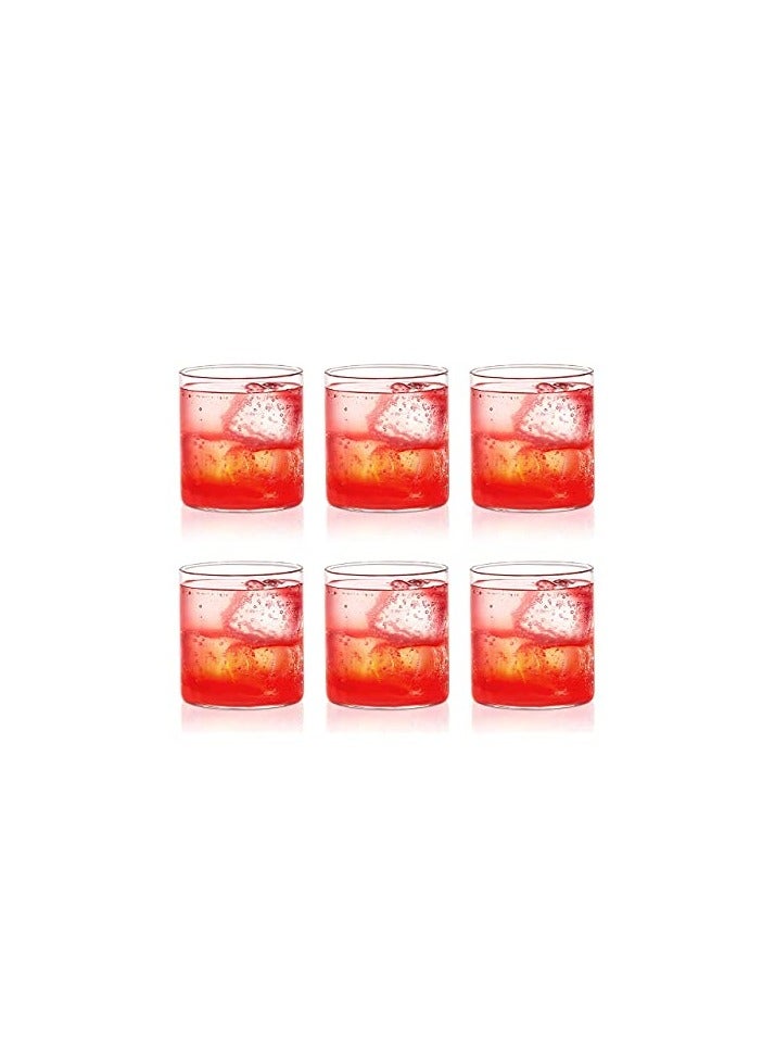 PLAIN CLASSIC GLASS SET 305 ML|CLEAR HIGH BALL|TRANSPARENT| TUMBLER FOR WATER, JUICE, COCKTAIL