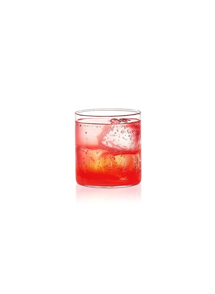 PLAIN CLASSIC GLASS SET 305 ML|CLEAR HIGH BALL|TRANSPARENT| TUMBLER FOR WATER, JUICE, COCKTAIL