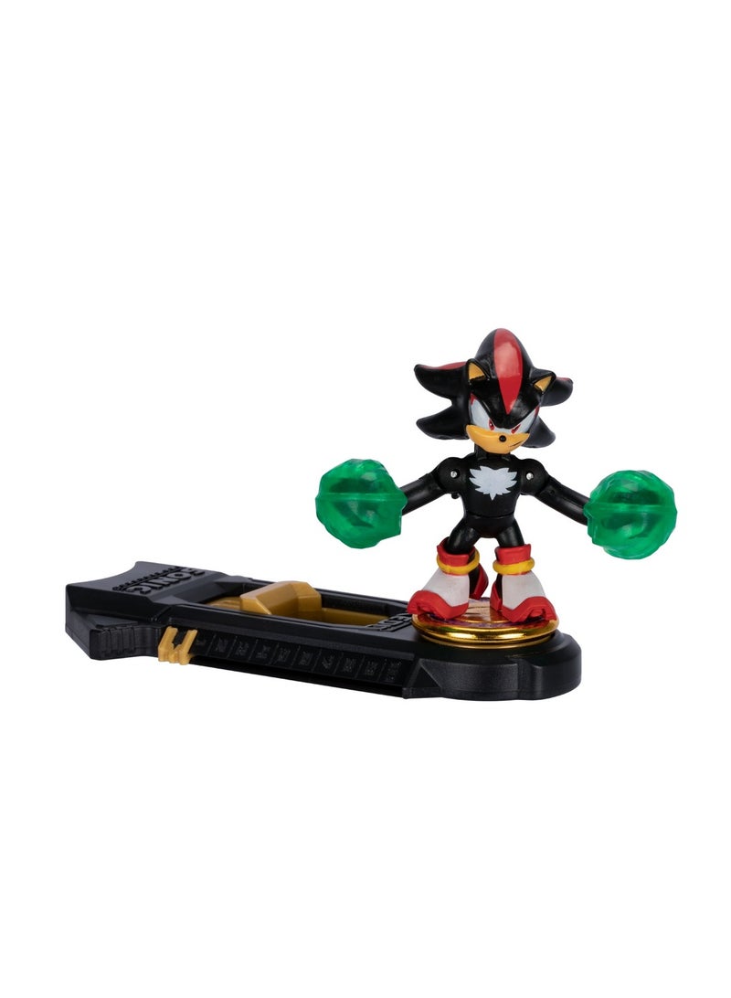 Sonic The Hedgehog Versus Pack With Tails And Shadow, Mini Collectable Battling Action Warriors, 2.25 Inches Contains 2 Battle Controllers  Â€Ž6 - 15 Years