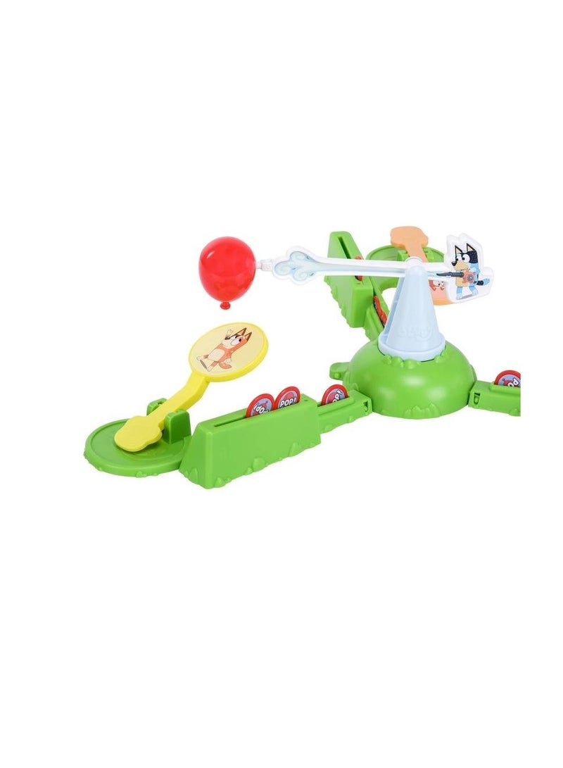 Motorized Balloon Board Game , Character Paddles, Pop Tokens Plastic And Electronic Components 4 Years And Up 2-3 Players