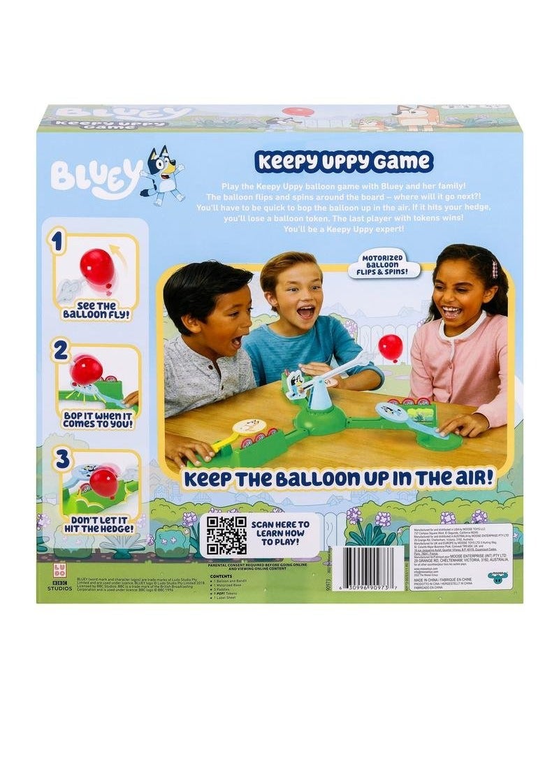 Motorized Balloon Board Game , Character Paddles, Pop Tokens Plastic And Electronic Components 4 Years And Up 2-3 Players