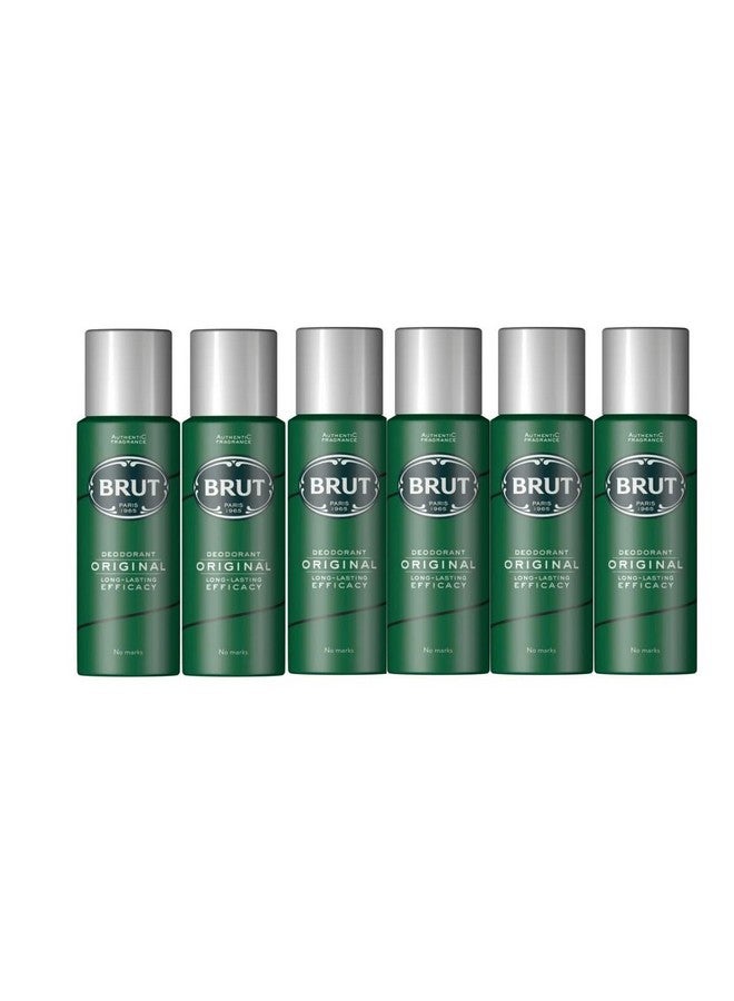 6X Original Deodorant Mens Body Spray 200Mlbargain New By