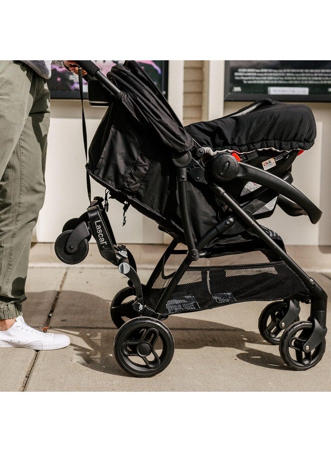 Buggyboard Mini Universal Stroller Board Fits 90% Of Strollers Including Uppababy Baby Jogger Bugaboo Stroller Attachment For Toddler To Ride & Stand Max Weight 66 Lbs Black