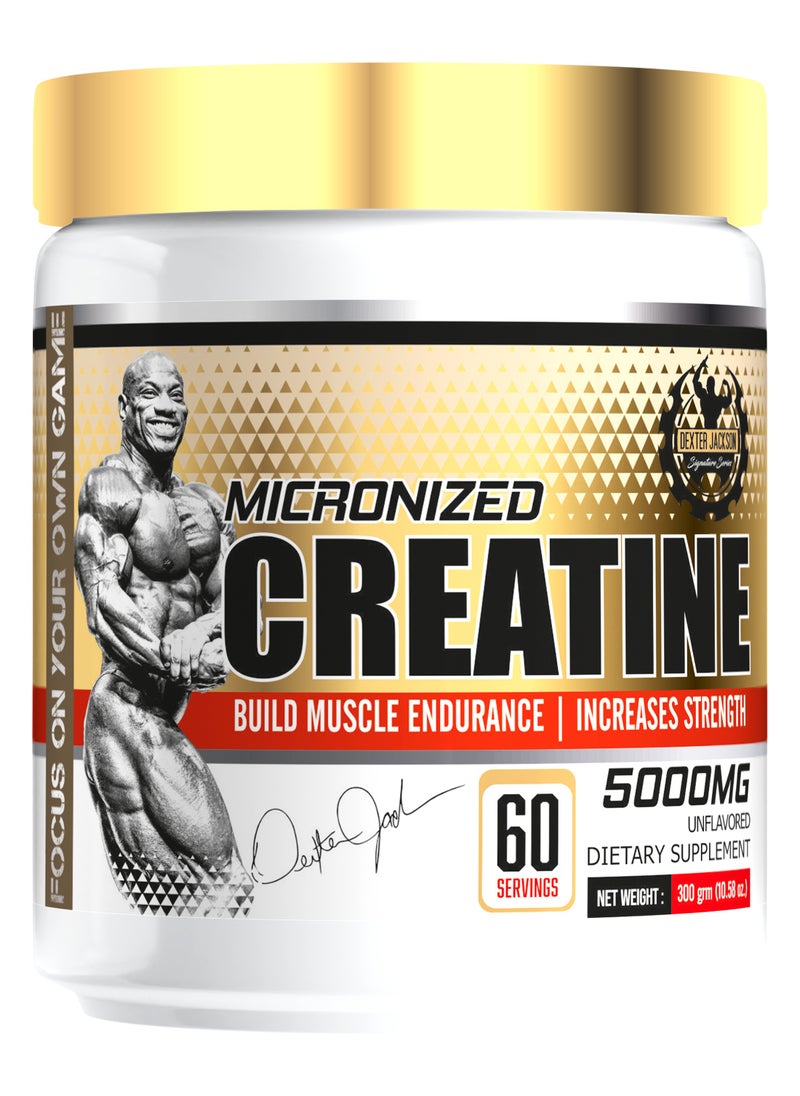 Gold Series Micronized Creatine - Pure Muscle-Building Supplement for Strength & Endurance