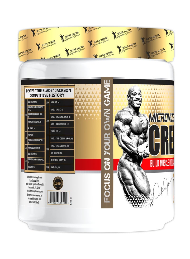 Gold Series Micronized Creatine - Pure Muscle-Building Supplement for Strength & Endurance