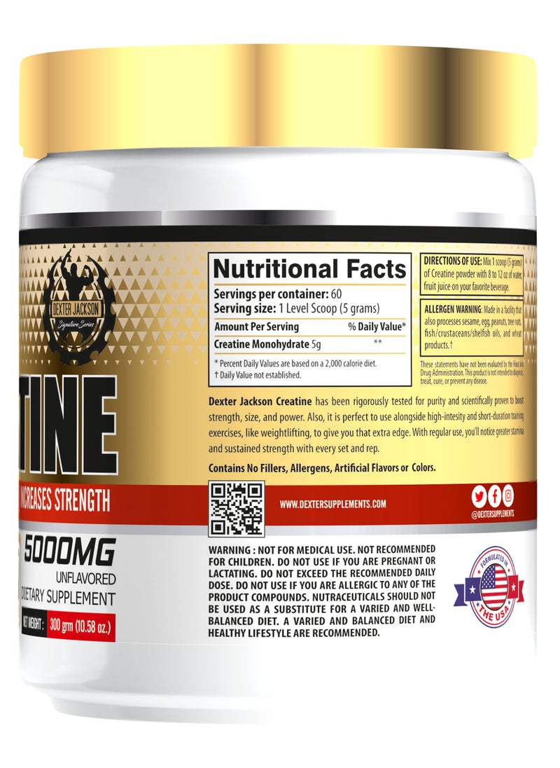 Gold Series Micronized Creatine - Pure Muscle-Building Supplement for Strength & Endurance