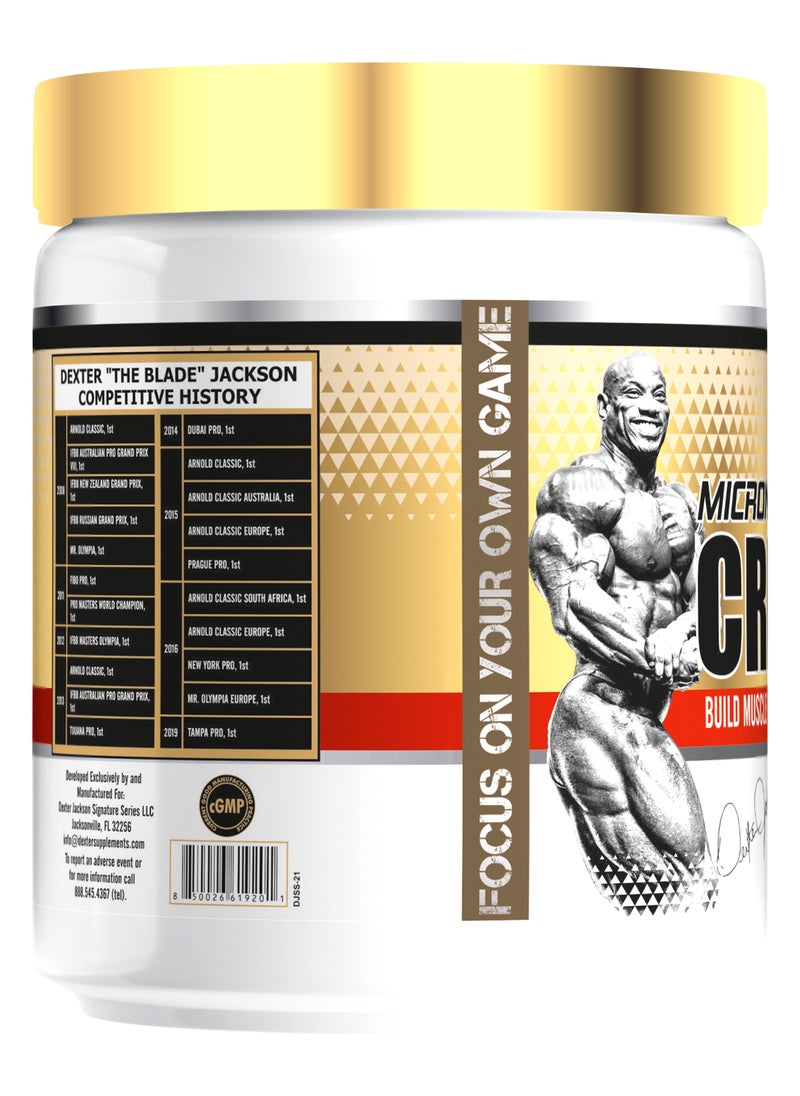 Gold Series Micronized Creatine - Pure Muscle-Building Supplement for Strength & Endurance