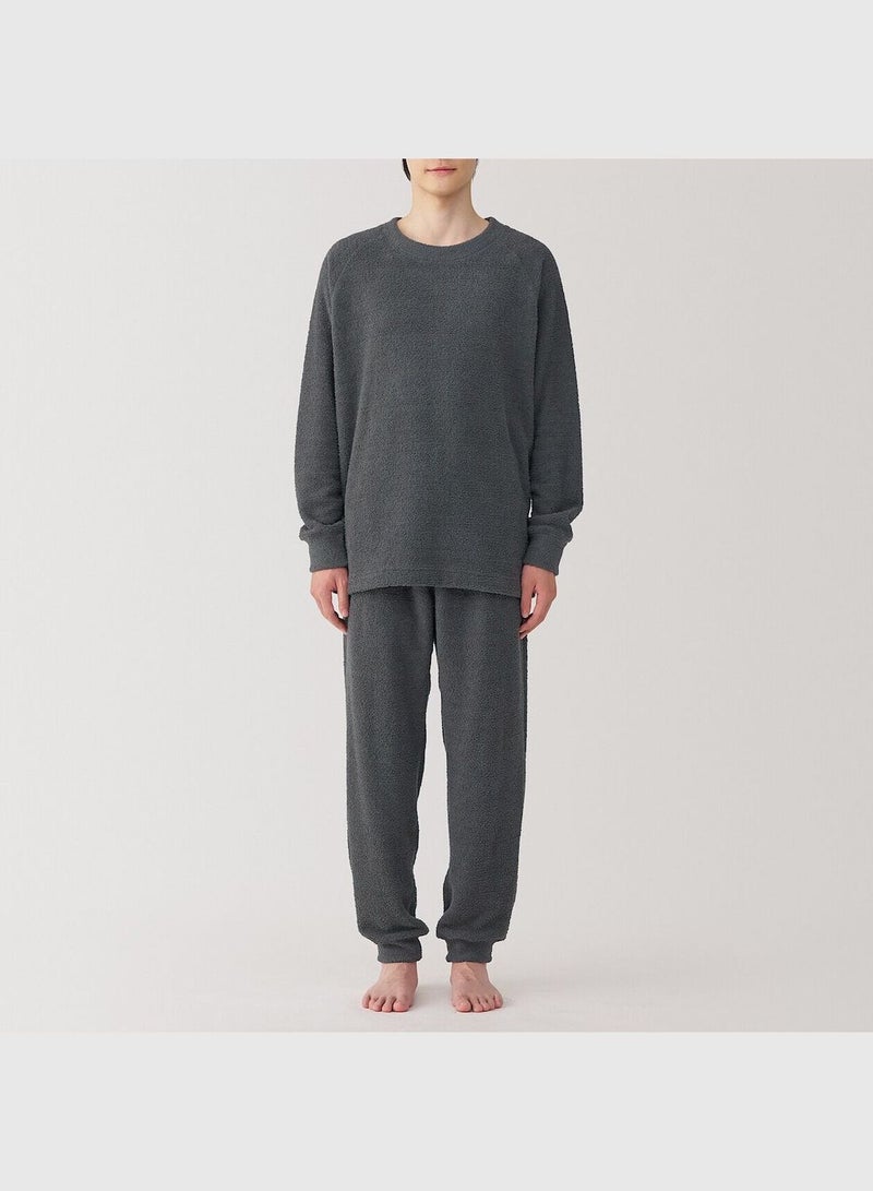 Smooth Knitted Fleece Long Sleeve Lounge Set