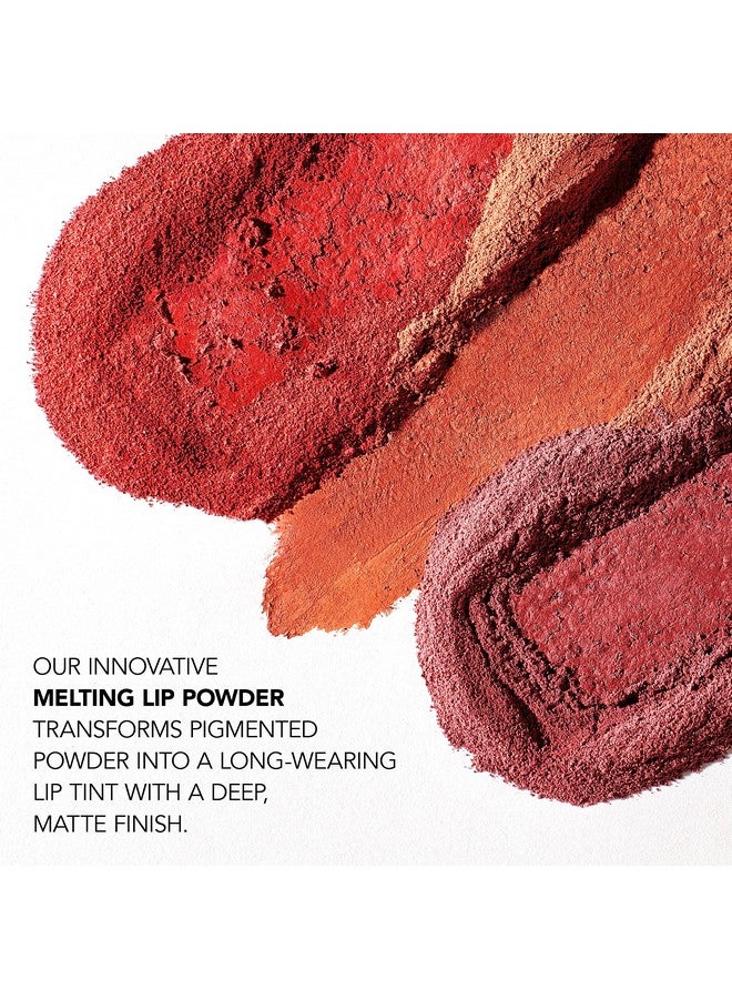 Cosmetics Lip Powder Makeup Essential That Turns Powder To Tint When Applied As Lip Stain Lip Tint Or On Cheeks And Eyes Long Lasting Matte Finish Berry Mauve 0.07 Oz