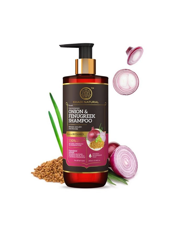 Onion & Fenugreek Shampoo (Sulphate Free)- Powered Botanics