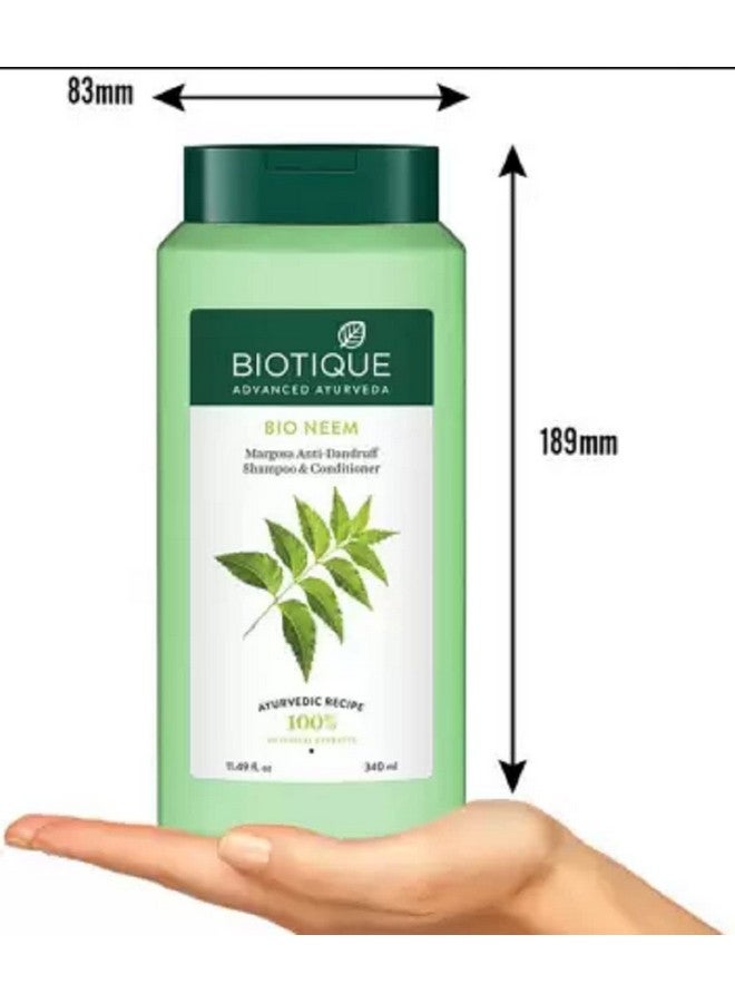 Bio Neem Margosa Anti-Dandruff Shampoo & Conditioner (680 Ml)