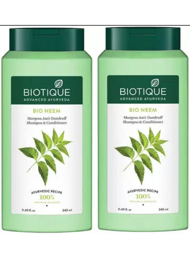 Bio Neem Margosa Anti-Dandruff Shampoo & Conditioner (680 Ml)