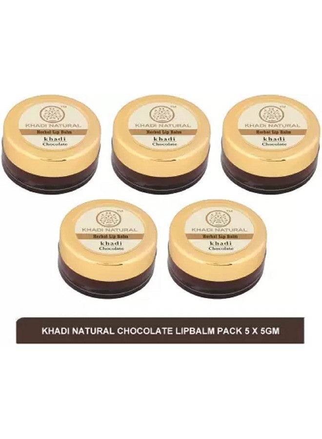 Chocolate Lipbalm Pack 5 X 5Gm Chocolate (Pack Of: 5, 25 G)