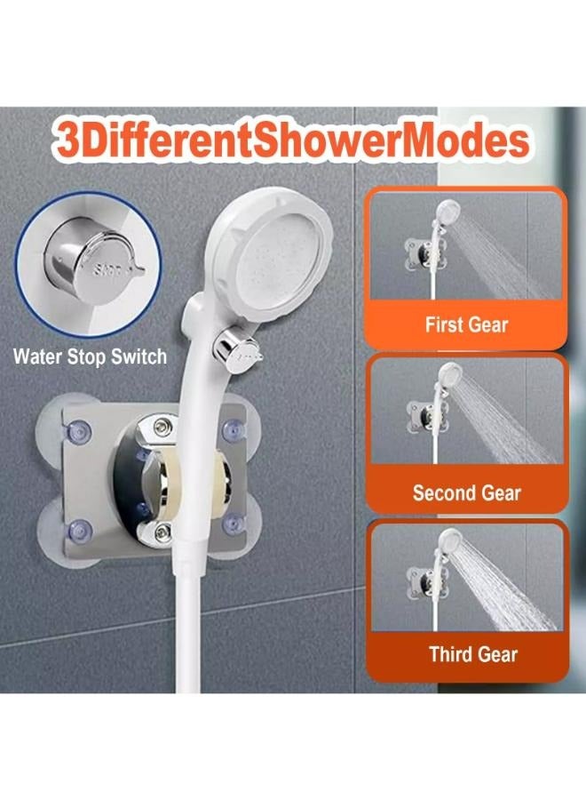 Outdoor Camping Shower Portable Electric Shower Pump Waterproof Outdoor Shower with Digital Display for Camping Hiking Travel