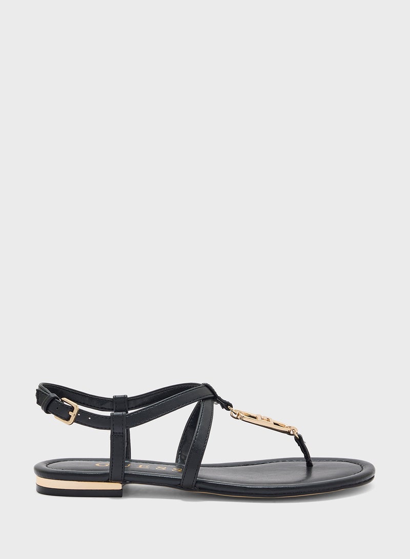 Meaa Strappy Flat Sandals