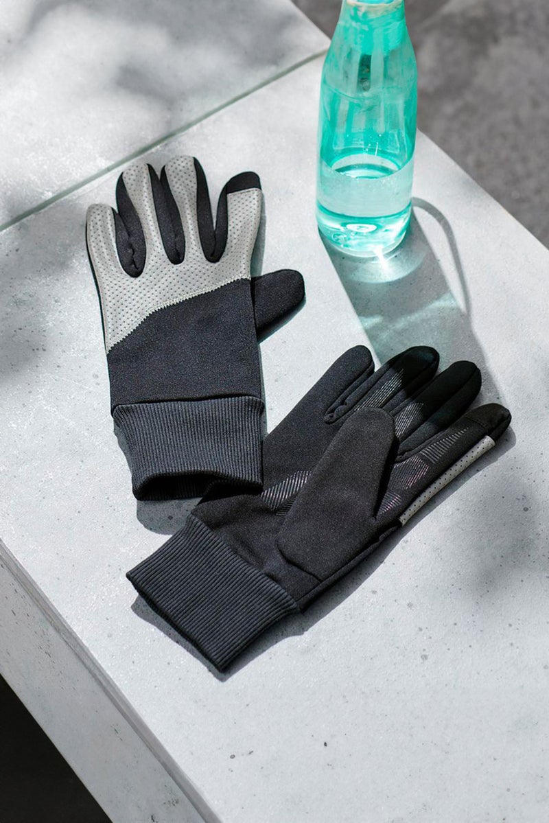Men 1 Pair Wind Proof Gloves, Black