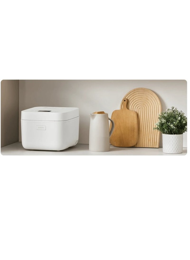 Multifunctional Rice Cooker 4L | 10-in-1 Functionality | High-Powered Heating | 6-layer Thick Non Stick Inner Pot | Top Touch 4 L 860 W BHR9044EU | MFB090-1 White