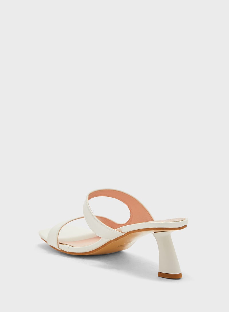 Double Strap Heel Sandal