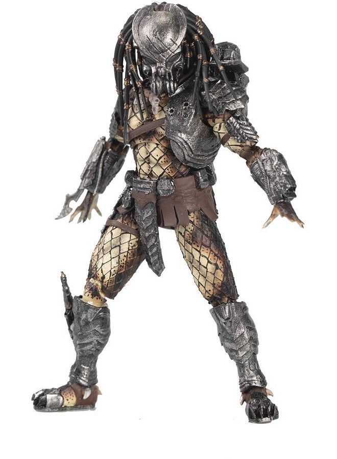 Alien Vs Predator Battle Damaged Celtic Predator 118 Scale Action Figure Multicolor