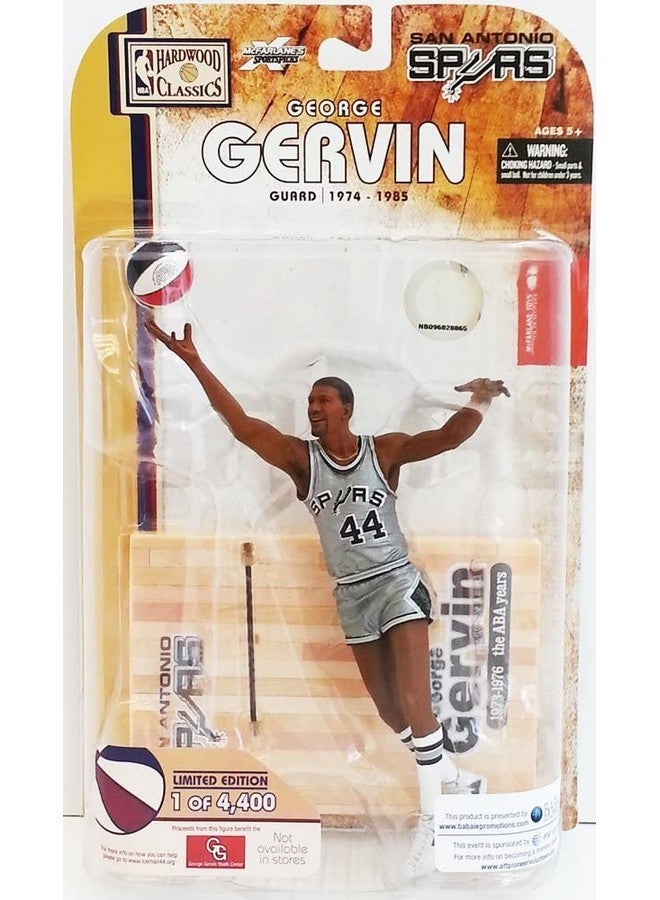 Nba Sports Picks Legends Series 4 Action Figure George Gervin (San Antonio Spurs)