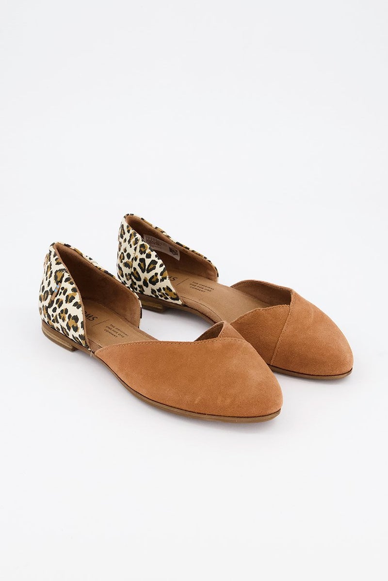 Women Slip On Casual Flats, Brown