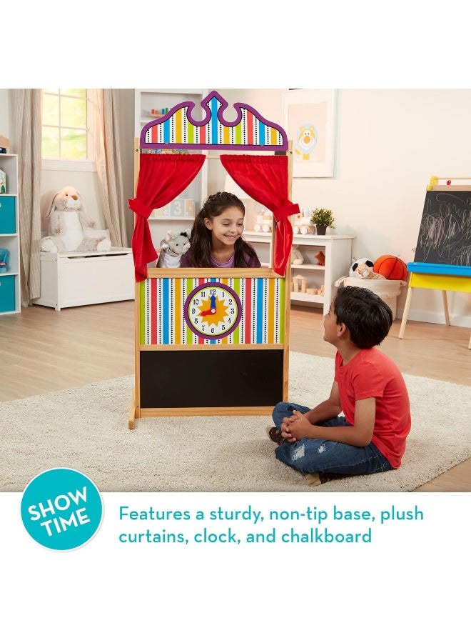 Melissa & Doug Deluxe Puppet Theater