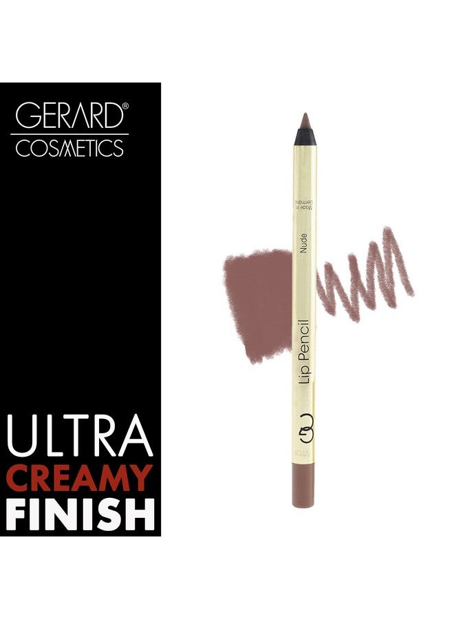 Lip Pencil (Nude) | Ultra Pigmented Matte Nude Lip Liner | Long Lasting | Hydrating Creamy Formula | Cruelty Free