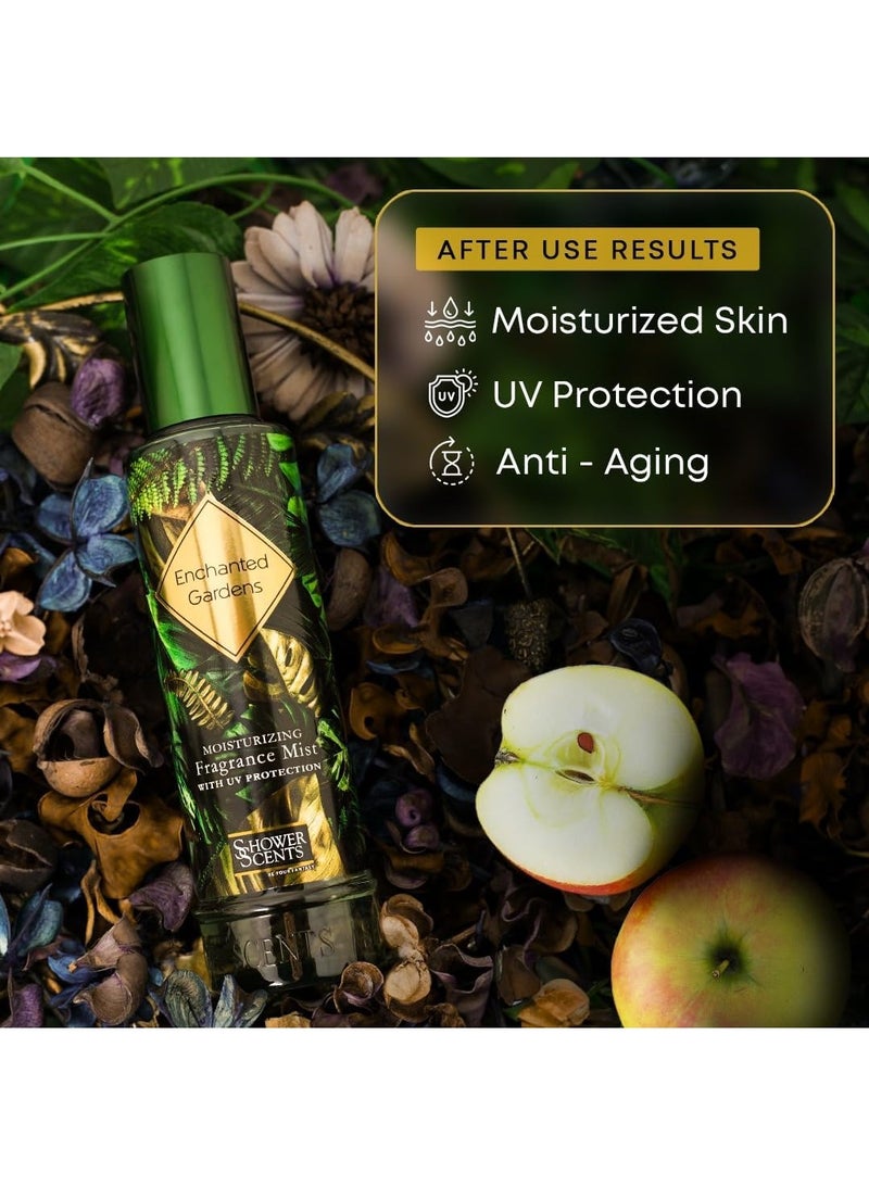 Shower Scents Enchanted Garden moisturizing fine fragrance body mist  250ml