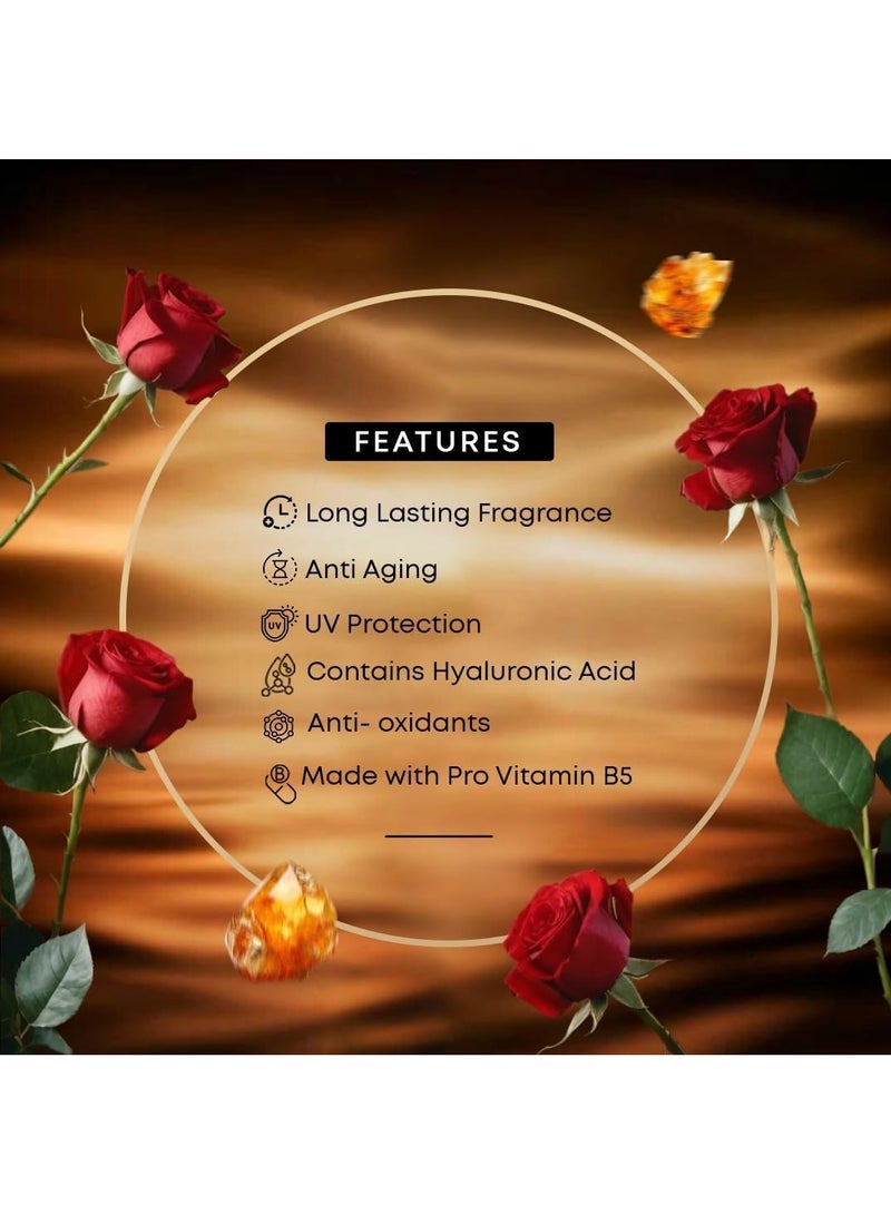 Shower Scents Luxury Amber moisturizing fine fragrance body mist  250ml