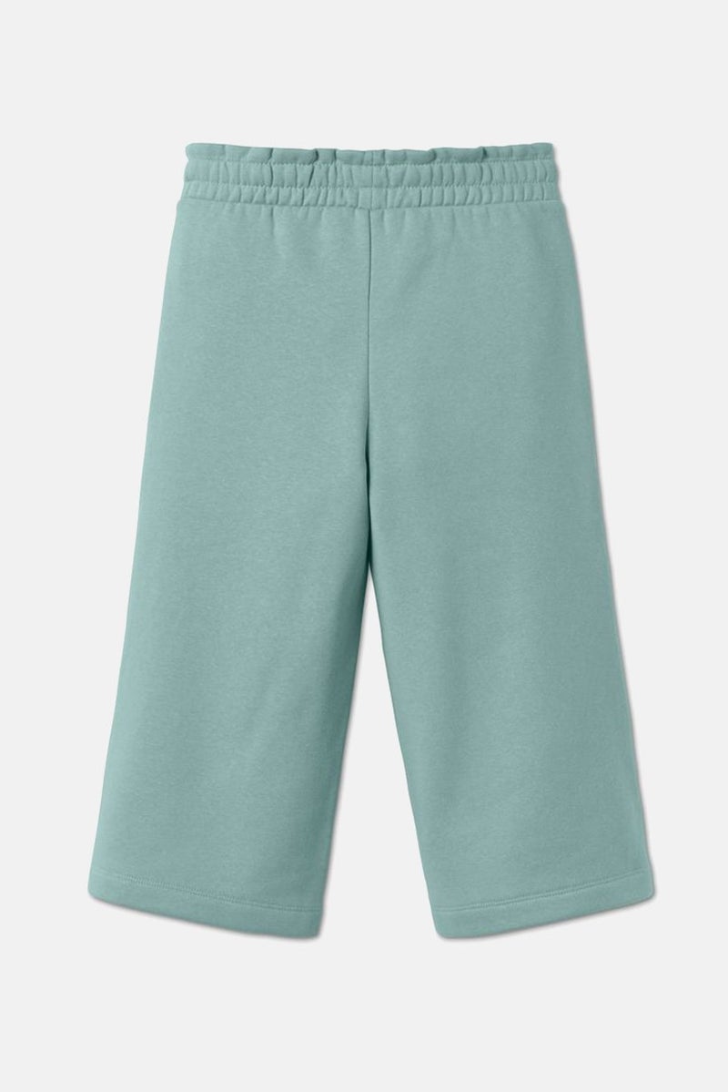 Kids Girl Pull On Sweat Pants, Mint Green