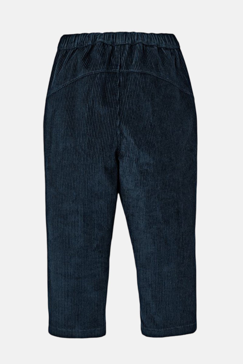 Kids Boy Textured Pants, Navy Blue