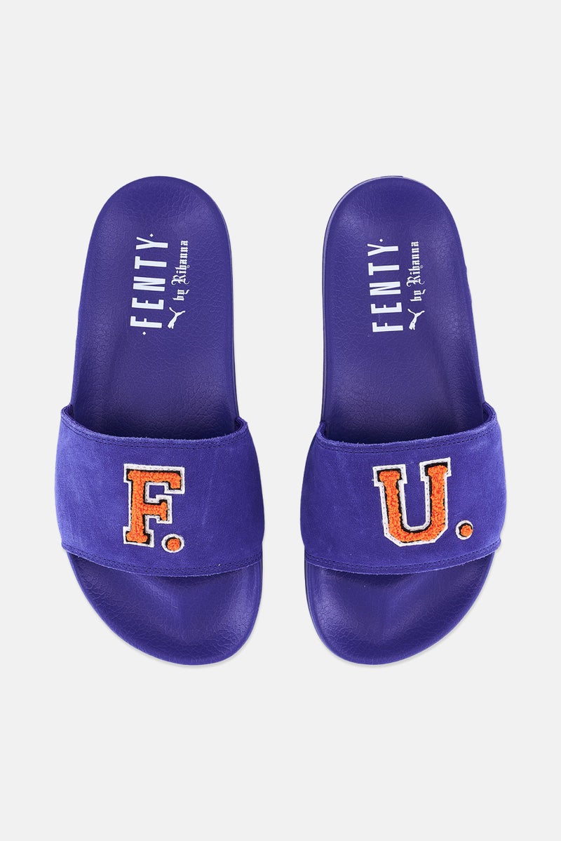 Kids Boy Leadcat Fenty FU Slide Slipper, Clematis Blue
